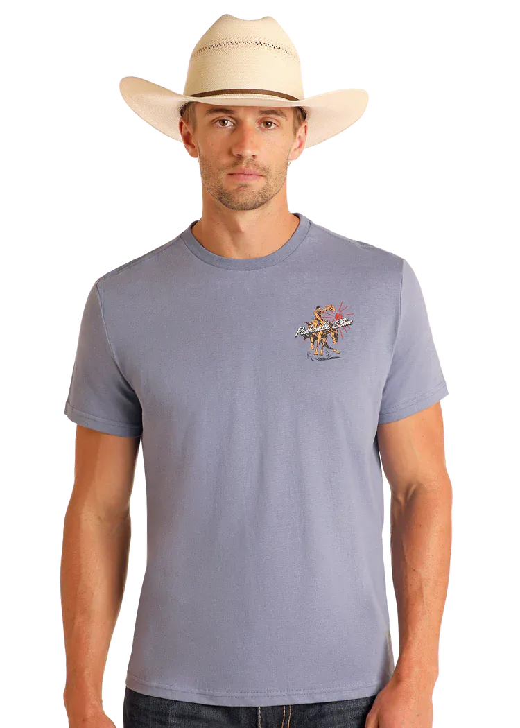 Bucking Bronc Tee by Panhandle Slim