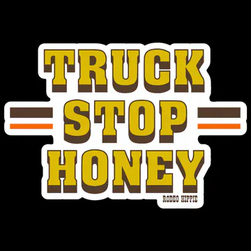 Rodeo Hippie Sticker ~ Truck Stop Honey
