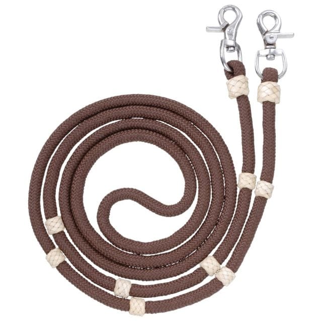 Royal King Braided Poly Cord Roping Reins - Image 2