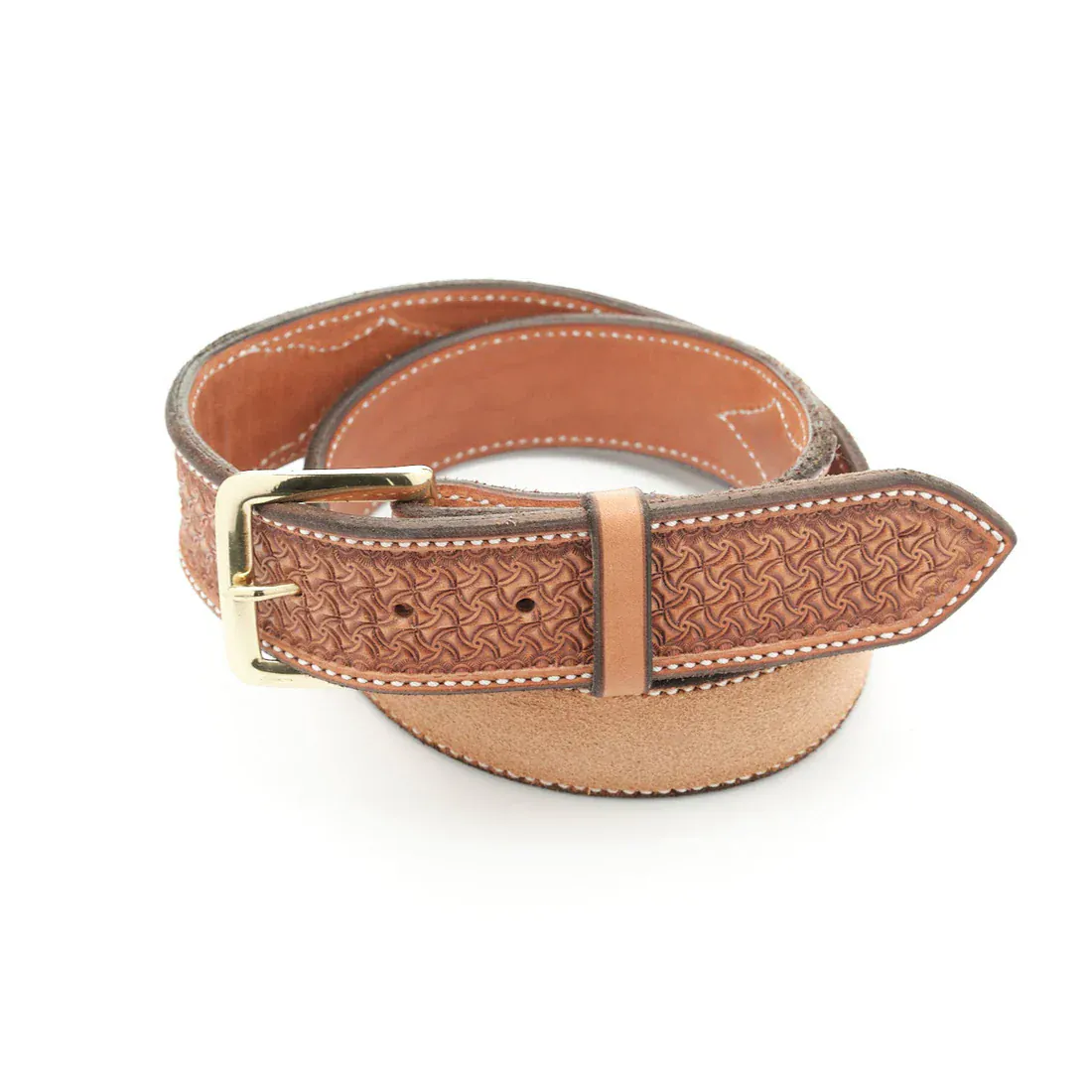 Saddle Tan Spider Combo Belt