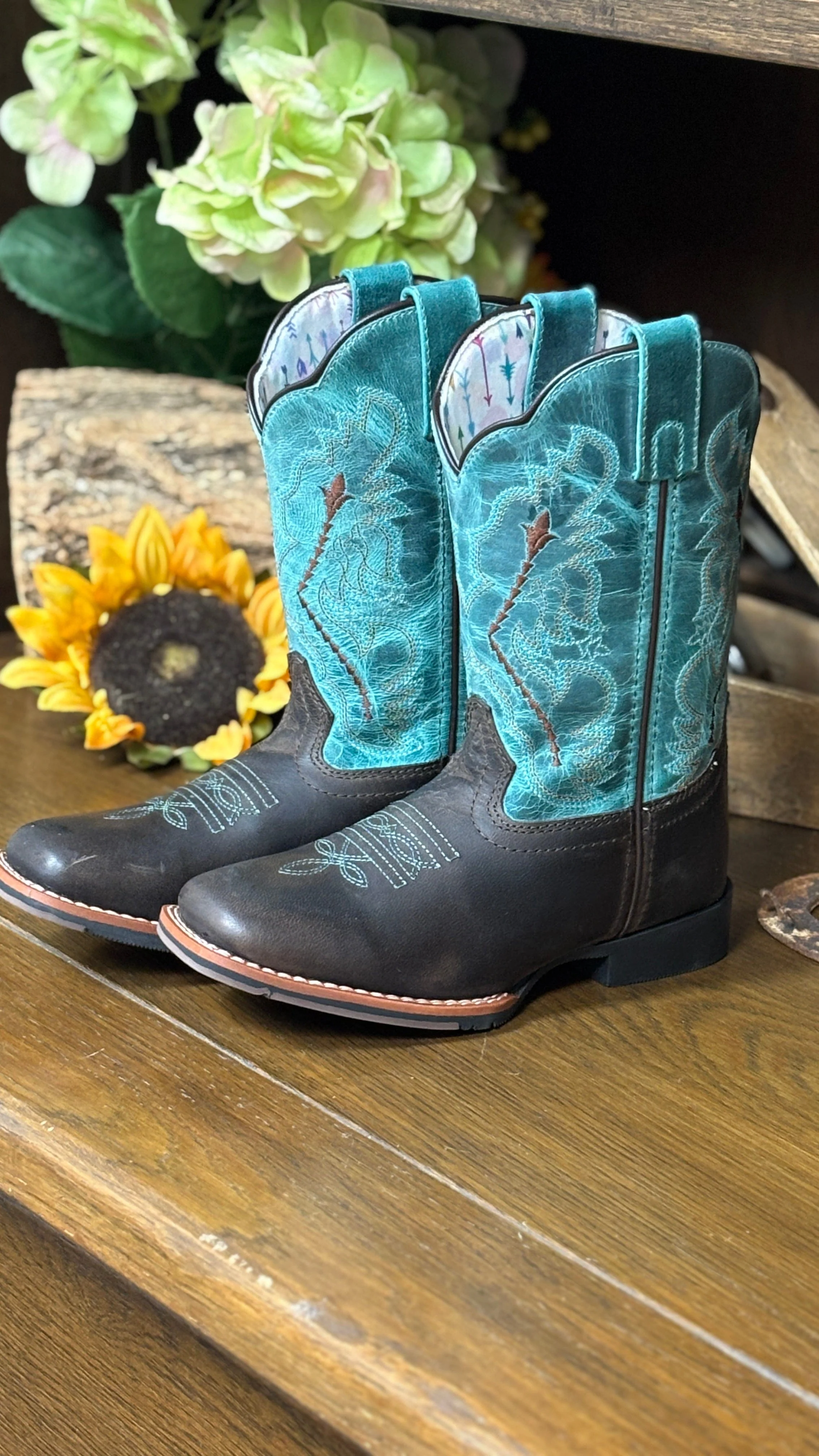 Salina Boots by Dan Post ~ Turquoise