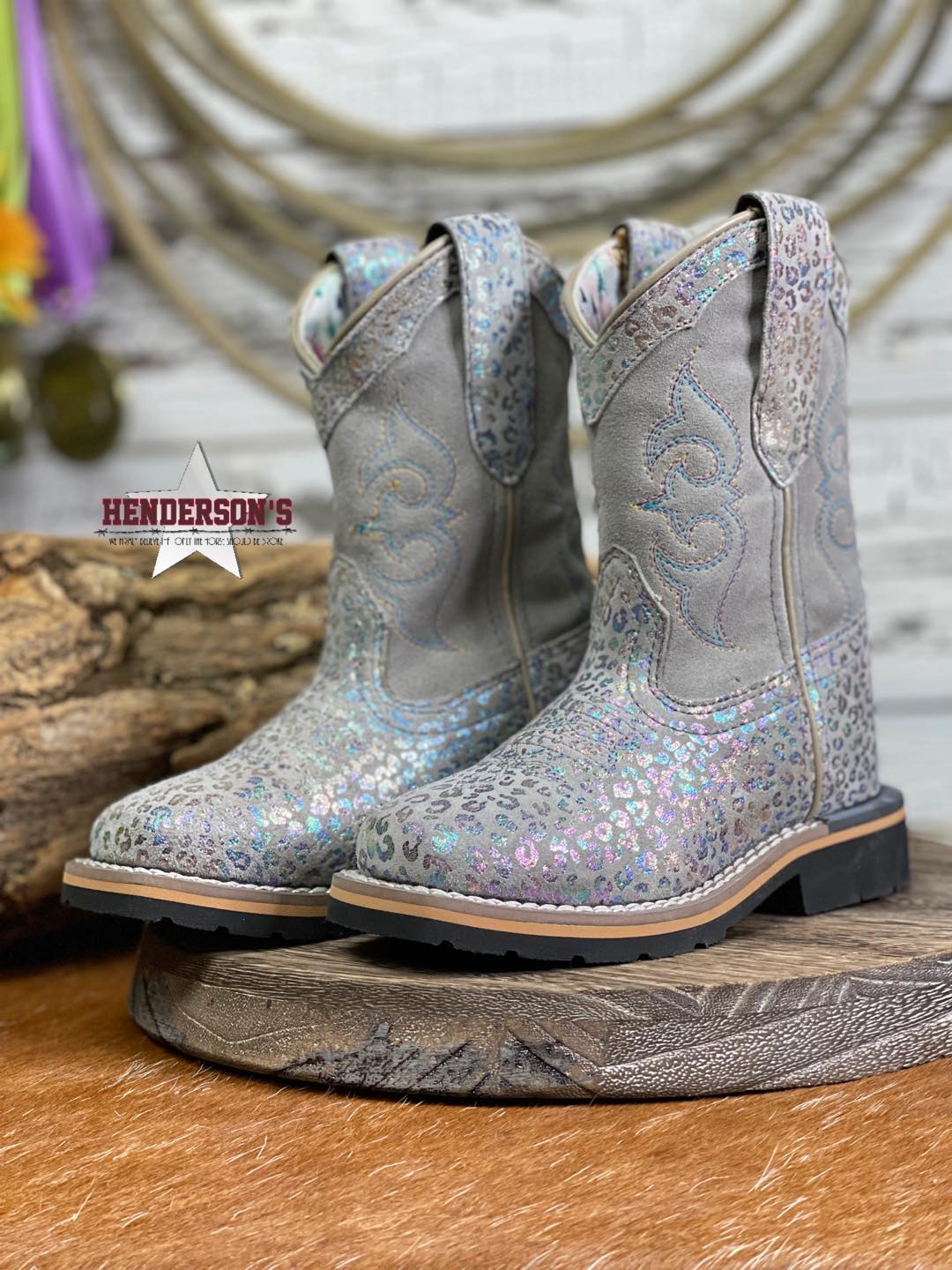 Shiva Leopard Boots by Dan Post