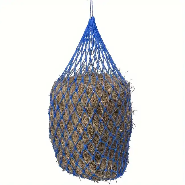 Slow Feed Hay Net ~ Royal Blue