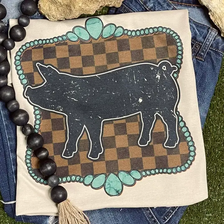 Stock Show Pig Tee