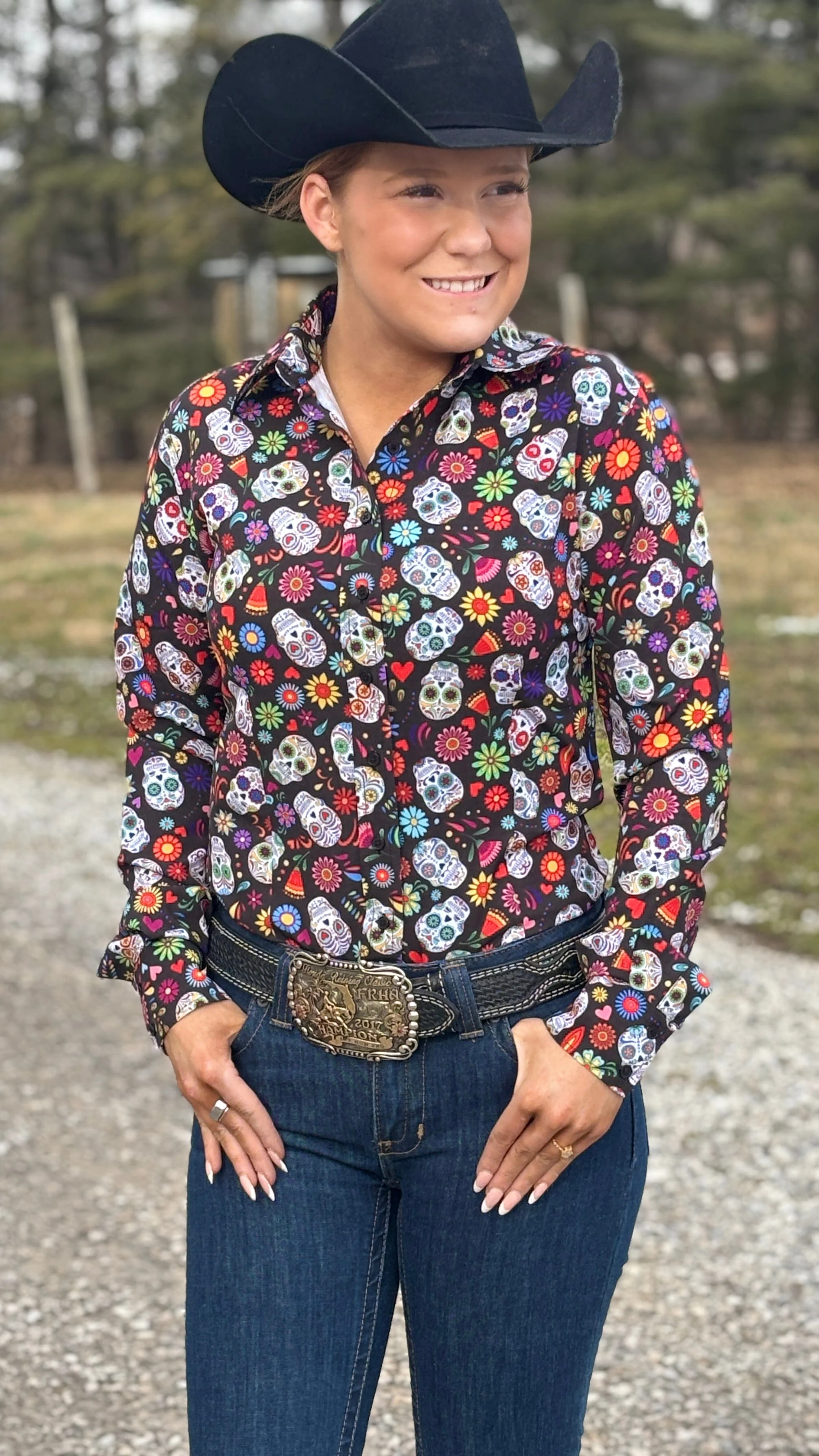Sugar Skull Easy Care Shirt