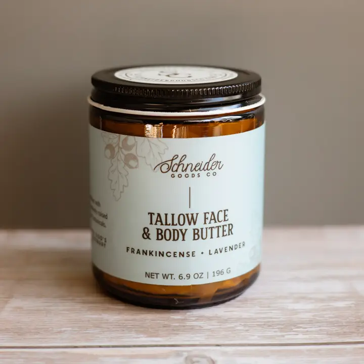 Tallow Face & Body Butter~Frankincense & Lavender