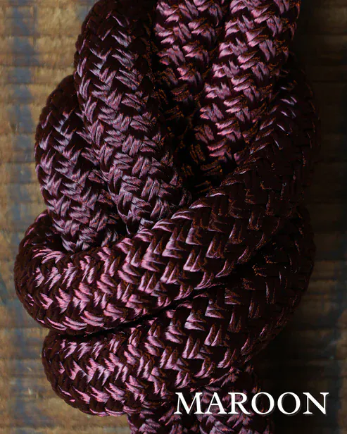 Timeless Collection Lead Ropes~ Maroon Snap