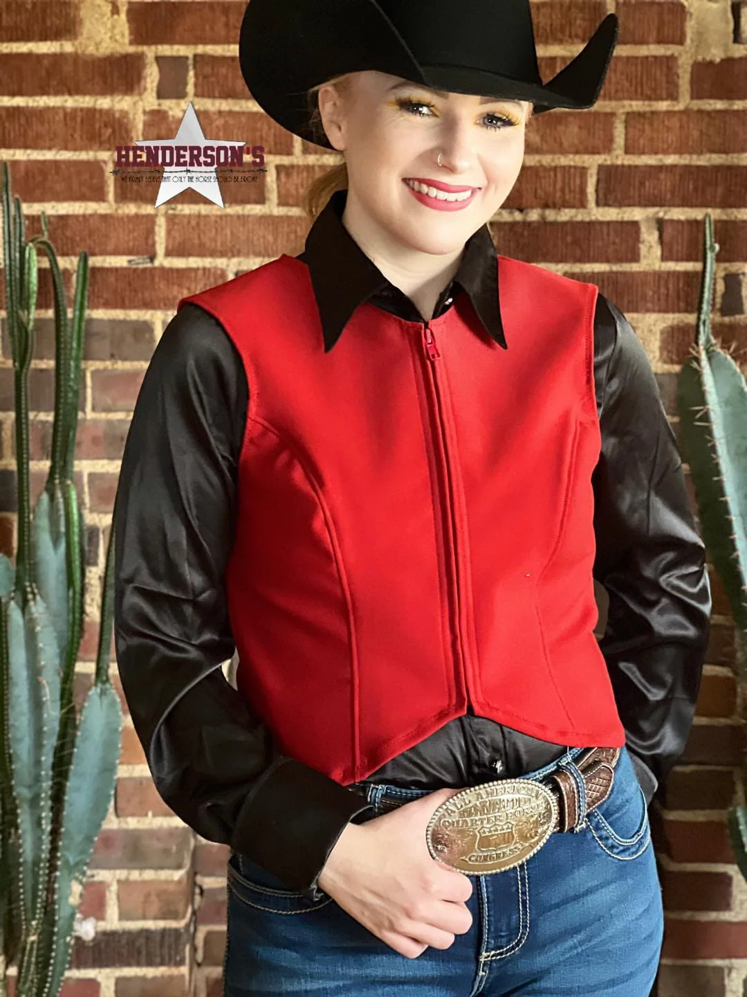 Ultimate DIY Buckle Crop ~ Rusty Red