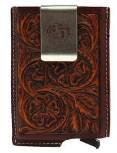 Utility Wallet ~ Tooled Leather