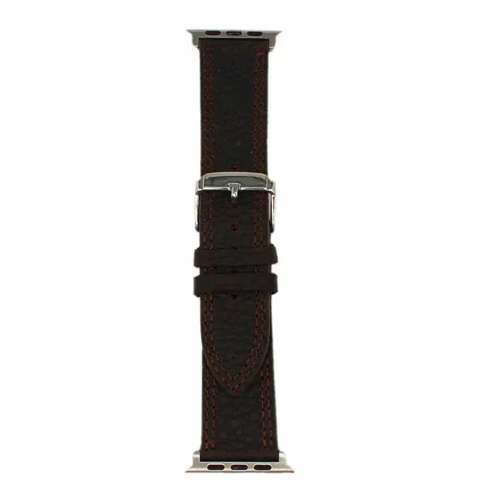 Western Leather Watch Band ~ Double Stitch