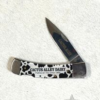 Cactus Alley Knife ~ Trapper Locking ~ Dairy
