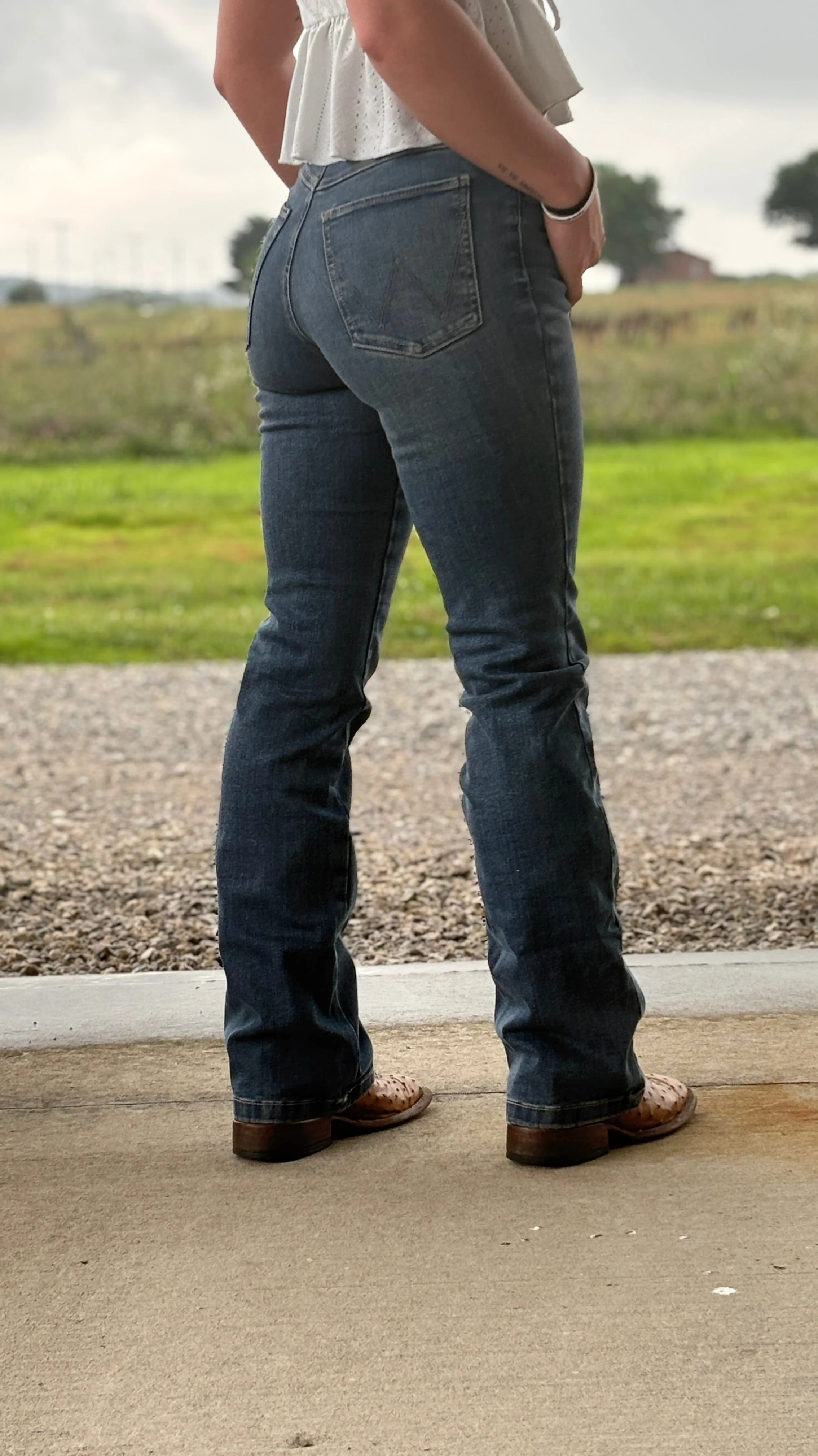 Wrangler® Bespoke Bootcut Jean