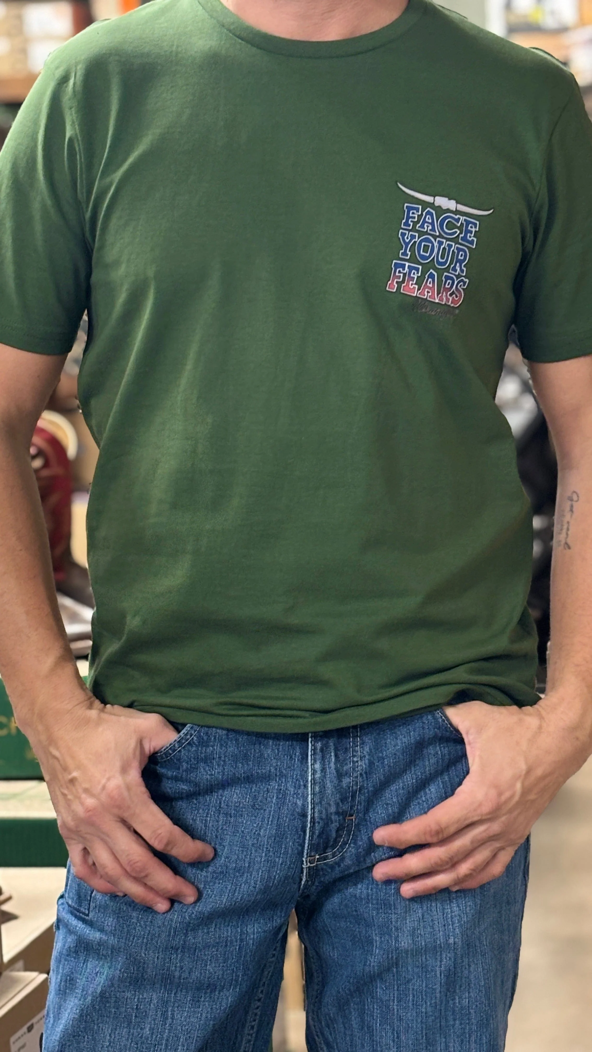 Wrangler Face Your Fears Tee