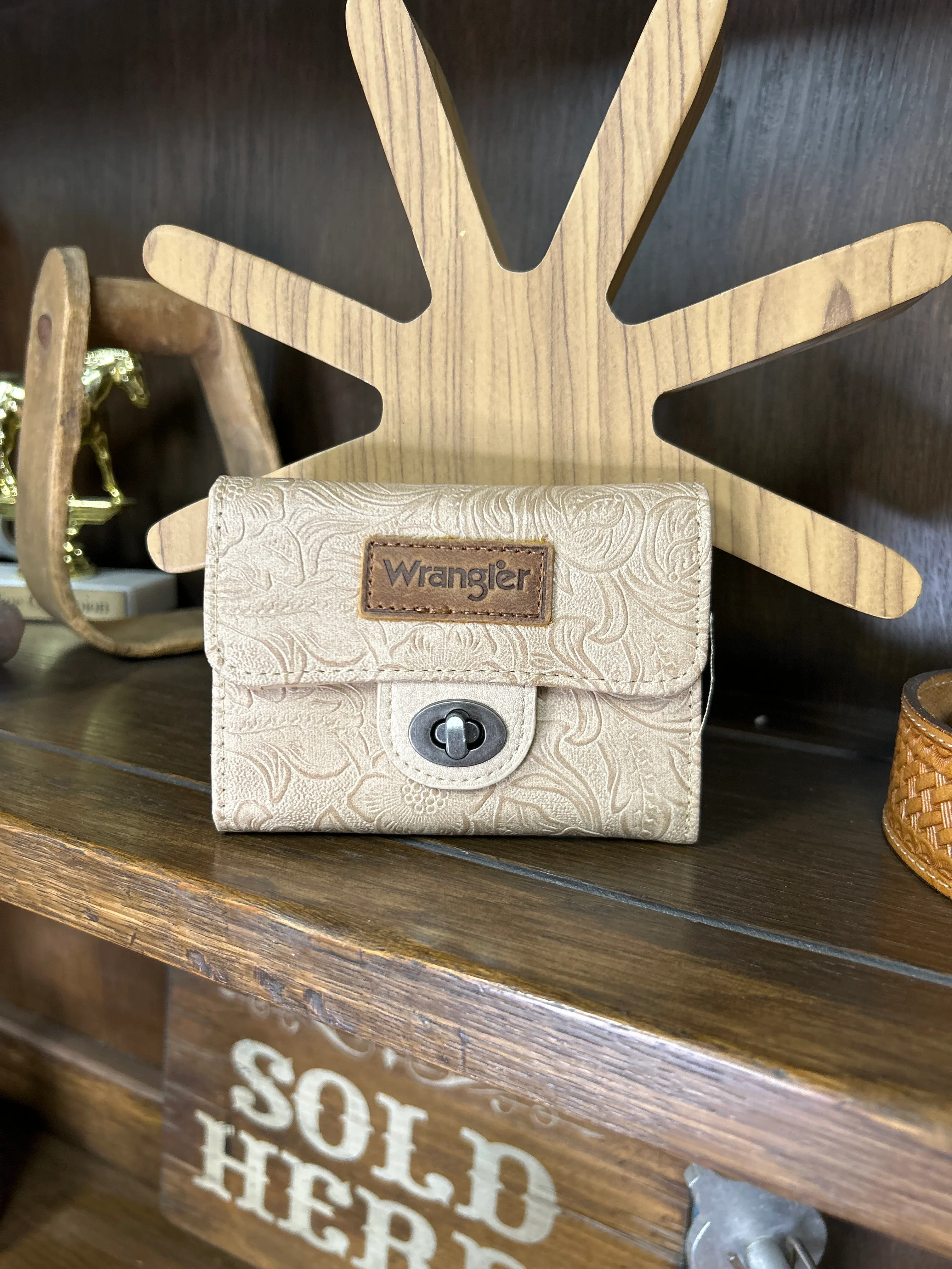 Wrangler Floral Embossed Wallet - Image 2
