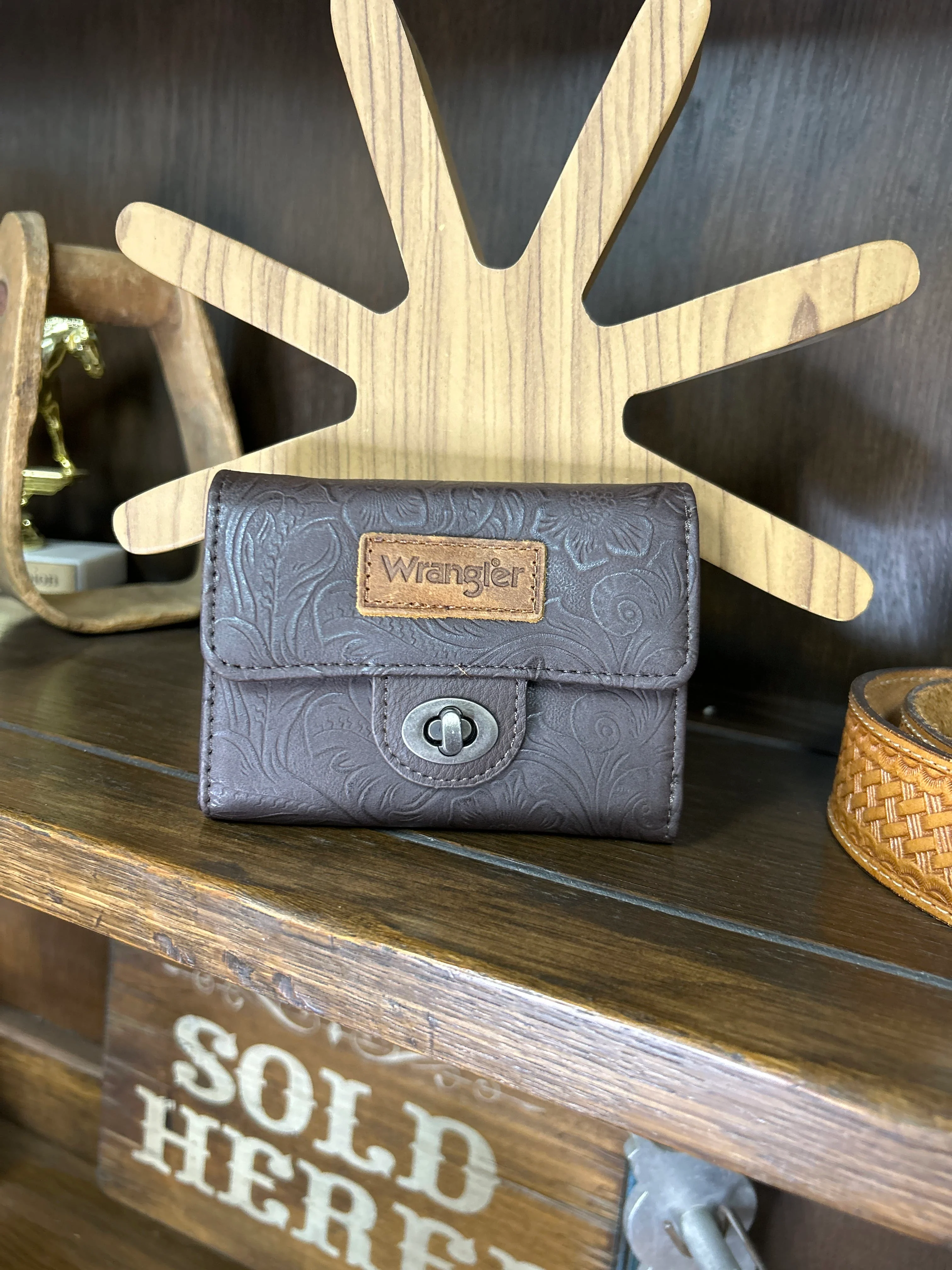 Wrangler Floral Embossed Wallet - Image 3
